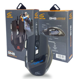 Fire Cam Luminous GM5 Wired Rainbow Gaming Mouse