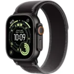 Apple Watch Ultra 3 GPS + Cellular , Black , 49mm , Titanium , Black Charcoal Trail Loop , M/L